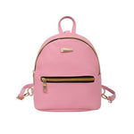 Mini Backpack Women Teen Girls Multi-Functional Small PU Leather Shoulder Bag