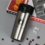 Premium Travel Coffee Mug Stainless Steel Thermos