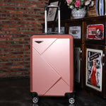 Suitcase 20''24/28 inch Rolling Luggage On Wheels 20'' Carry On Cabin Trolley Luggage Bag ABS+PC Set