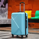 Suitcase 20''24/28 inch Rolling Luggage On Wheels 20'' Carry On Cabin Trolley Luggage Bag ABS+PC Set